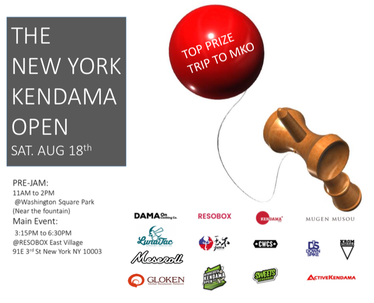 The New York Kendama Open Tricklist