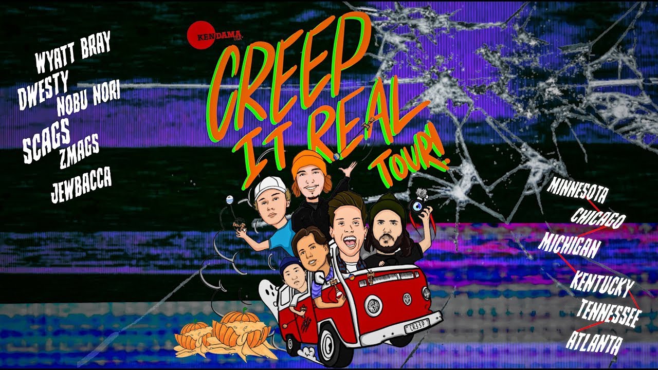 Kendama USA - CREEP IT REAL Tour