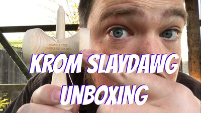 KROM Slaydawg Unboxing - MY FIRST LUNAR FLIP - kendama impressions